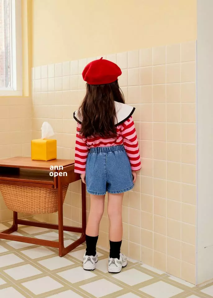 Ann Open - Korean Children Fashion - #childrensboutique - Momo Wrap Shorts - 2