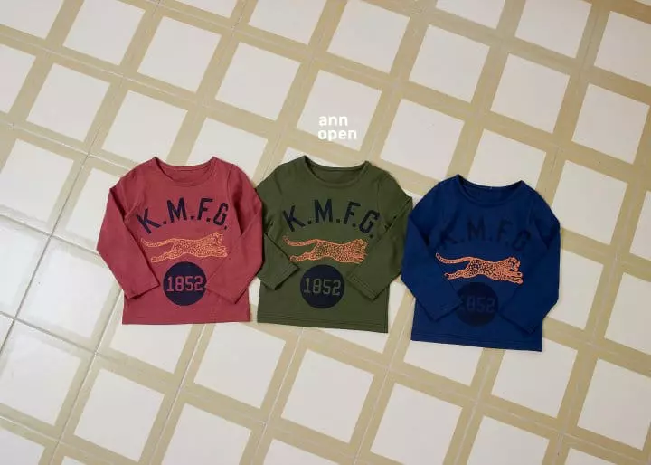 Ann Open - Korean Children Fashion - #childrensboutique - Cheetah Daily Tee - 8