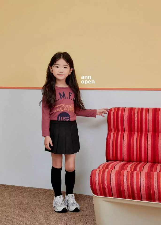 Ann Open - Korean Children Fashion - #discoveringself - Cheetah Daily Tee - 10