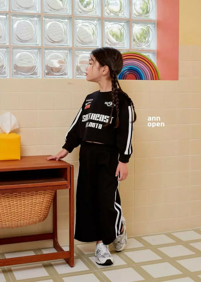 Ann Open - Korean Children Fashion - #kidsstore - Atlanta Wide Set - 9