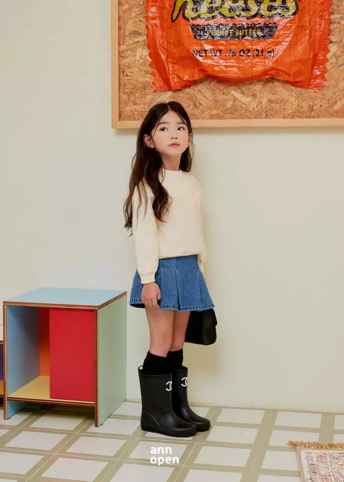 Ann Open - Korean Children Fashion - #minifashionista - Coco Twist Sweatshirt - 3