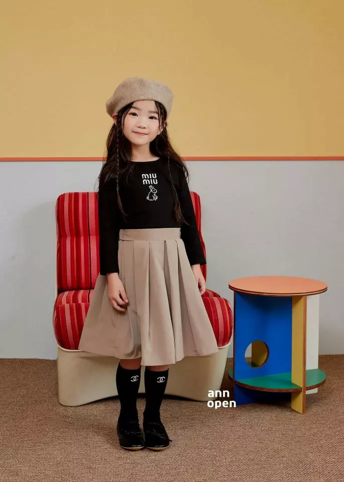 Ann Open - Korean Children Fashion - #toddlerclothing - Shushu Rabbit Tee - 3