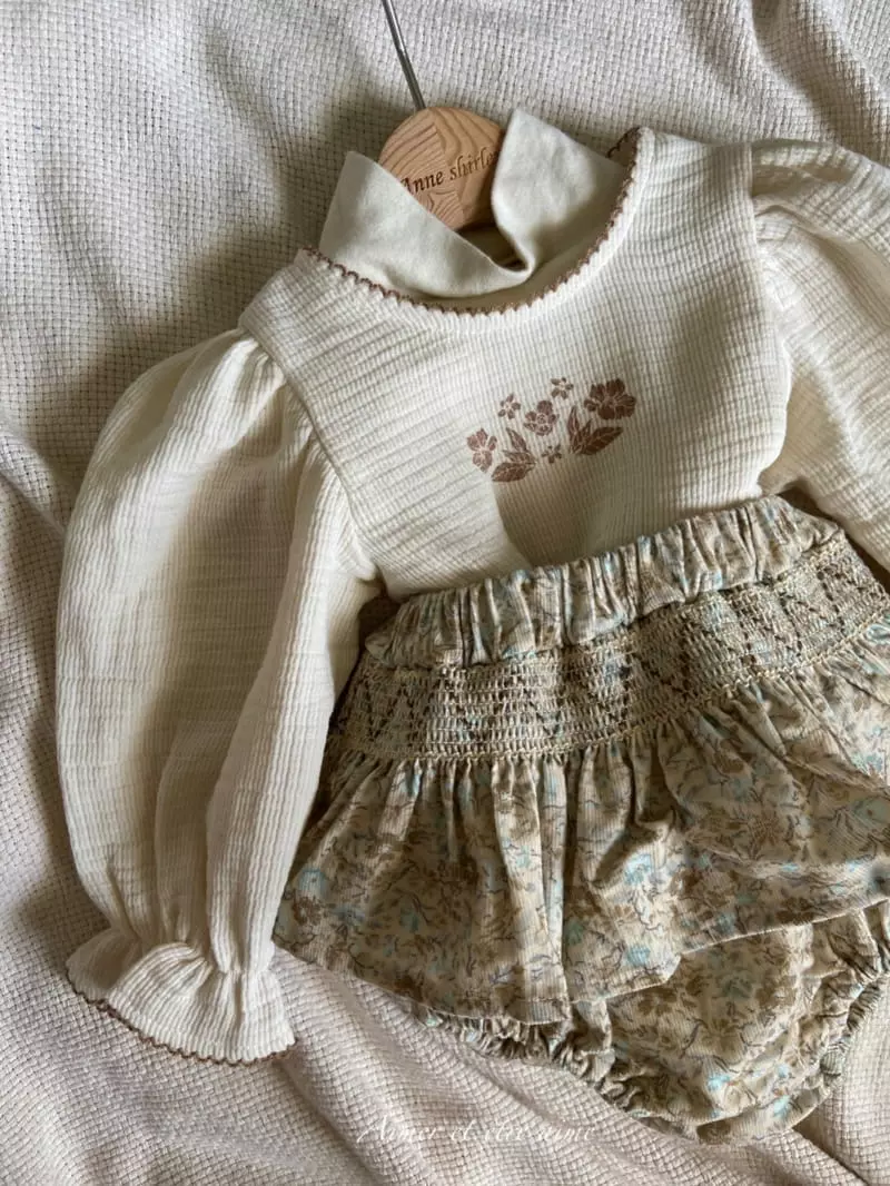 Anne Shirley - Korean Baby Fashion - #babyoutfit - Laily Smocked Bloomer - 7