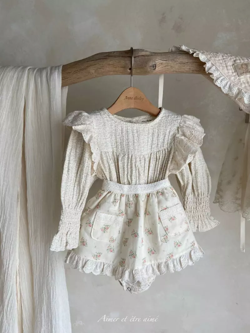 Anne Shirley - Korean Baby Fashion - #babyoutfit - Potiche Apron - 9