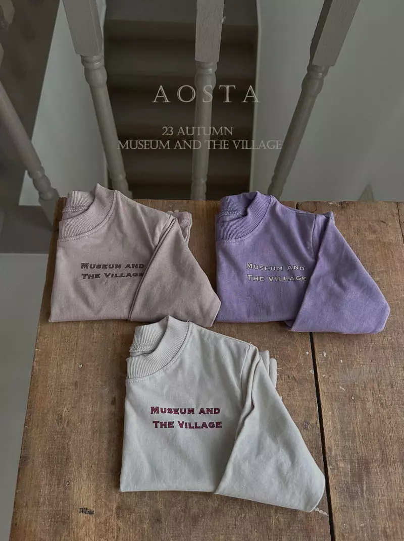 Aosta - Korean Children Fashion - #childofig - Museum Tee - 4