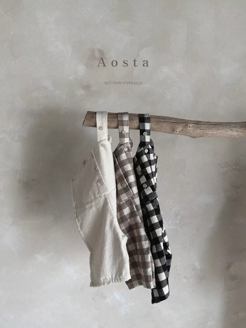 Aosta - Korean Children Fashion - #childofig - More Overalls