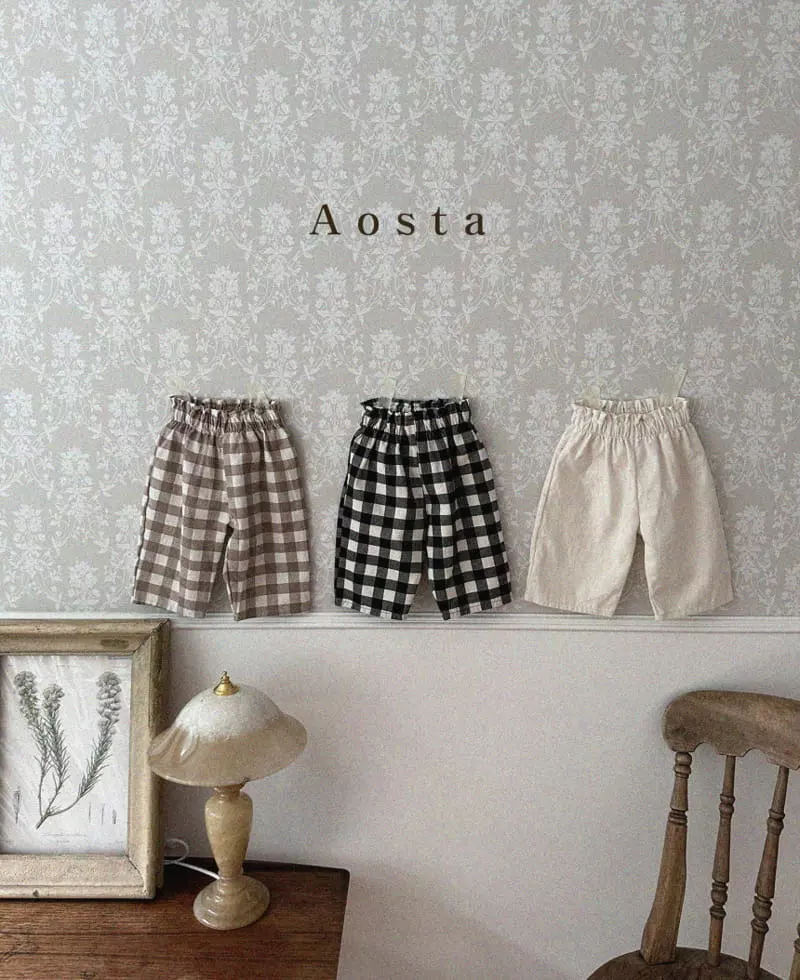 Aosta - Korean Children Fashion - #childrensboutique - More Pants