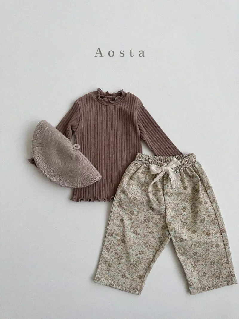 Aosta - Korean Children Fashion - #childrensboutique - Camellia Tee - 10
