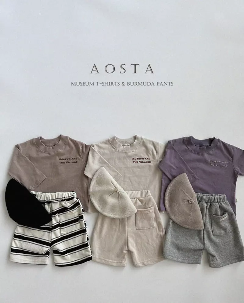 Aosta - Korean Children Fashion - #fashionkids - Museum Tee - 8