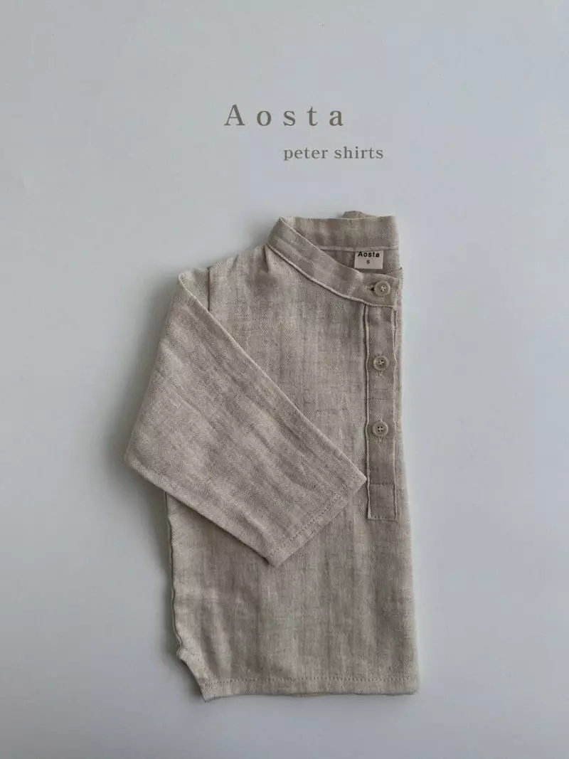 Aosta - Korean Children Fashion - #kidsshorts - Petter Shirt - 5
