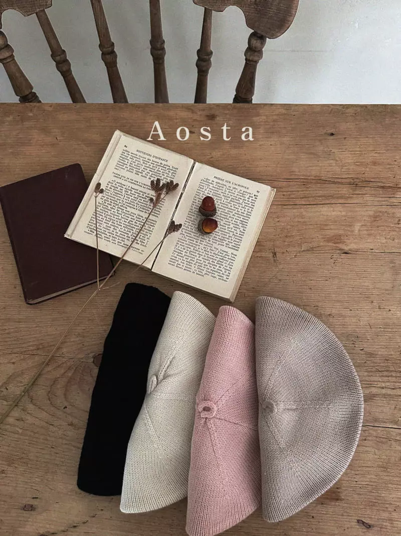 Aosta - Korean Children Fashion - #kidsshorts - Knit Benet Hat - 2