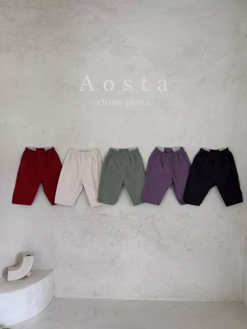 Aosta - Korean Children Fashion - #kidsshorts - Chino Pants