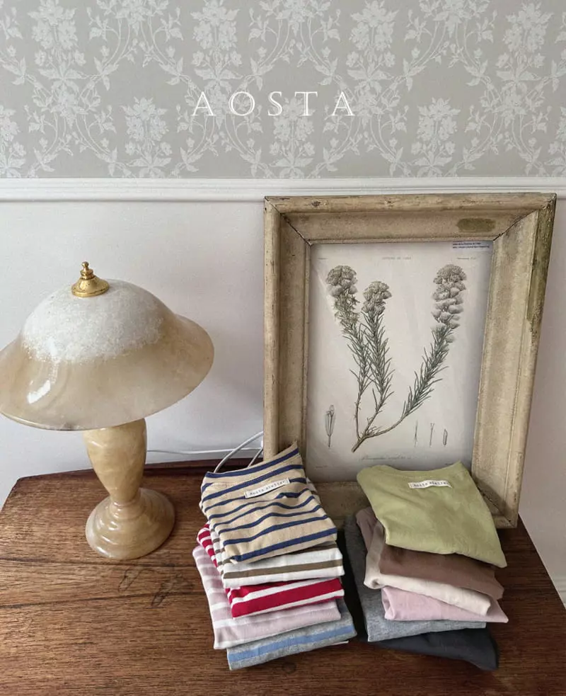 Aosta - Korean Children Fashion - #kidsstore - Signiture Tee - 5
