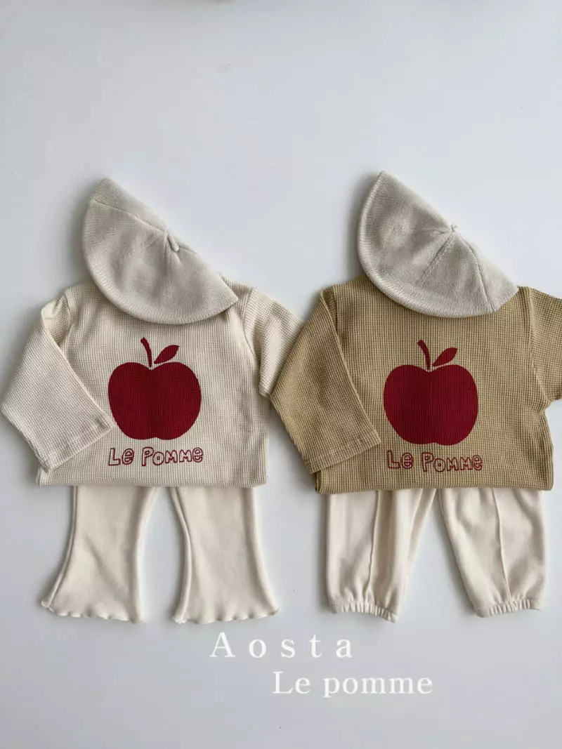 Aosta - Korean Children Fashion - #kidzfashiontrend - Apple Tee - 5