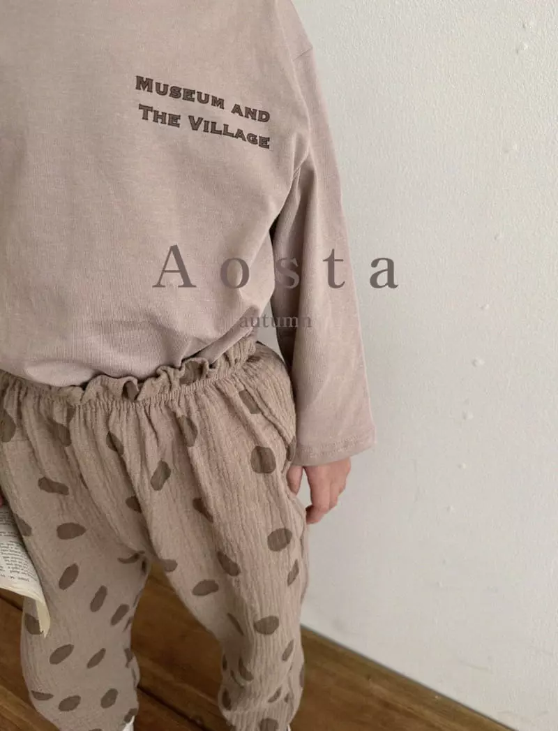 Aosta - Korean Children Fashion - #kidzfashiontrend - Museum Tee - 11
