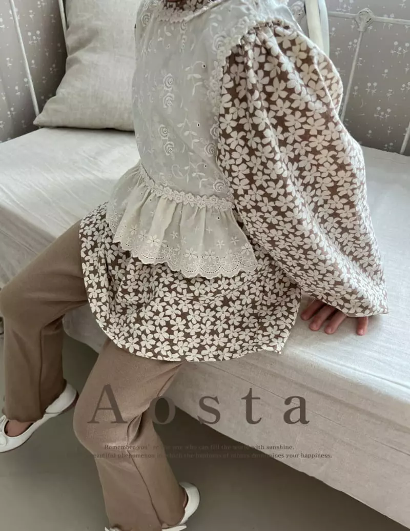 Aosta - Korean Children Fashion - #kidzfashiontrend - Monette Blouse - 6