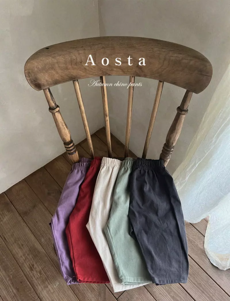 Aosta - Korean Children Fashion - #kidzfashiontrend - Chino Pants - 3