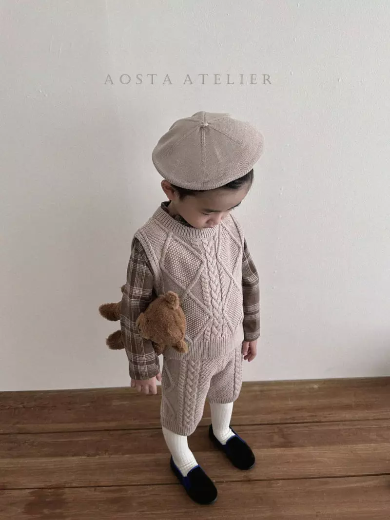 Aosta - Korean Children Fashion - #littlefashionista - Knit Pants - 8
