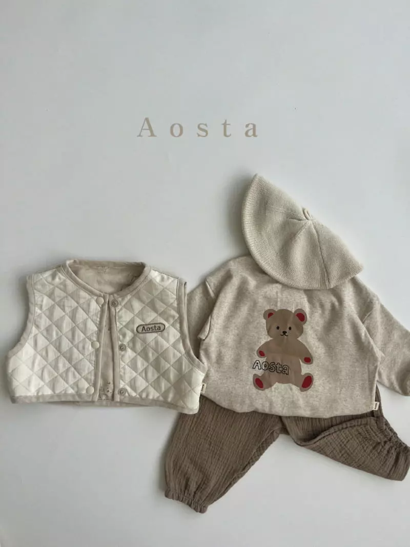 Aosta - Korean Children Fashion - #littlefashionista - Ponny Bear Tee - 7