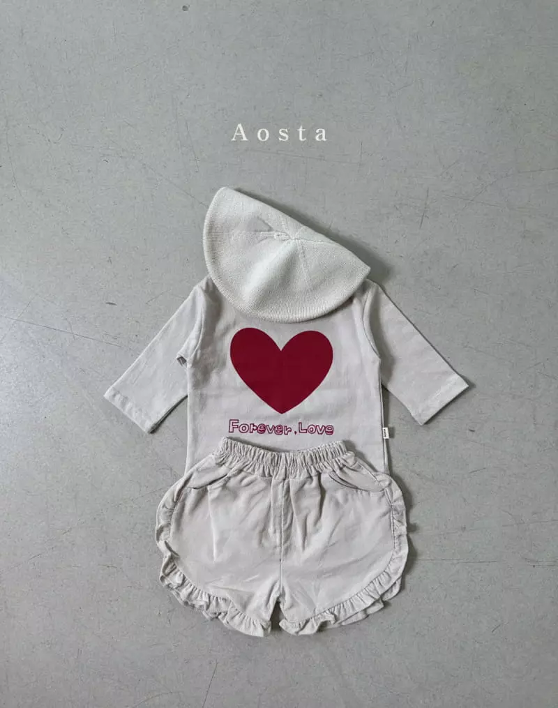 Aosta - Korean Children Fashion - #magicofchildhood - Heart Tee - 11