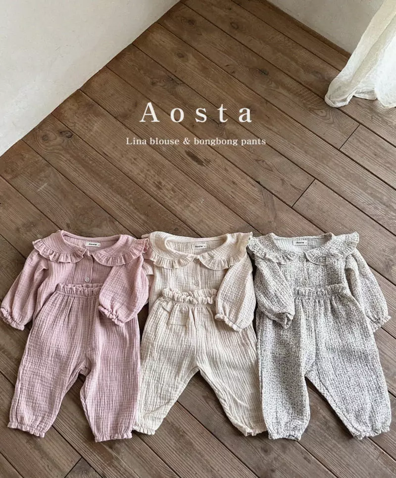 Aosta - Korean Children Fashion - #littlefashionista - Lina Blouse - 4