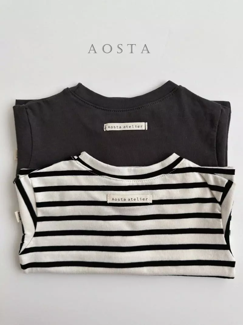 Aosta - Korean Children Fashion - #minifashionista - Signiture Tee - 10