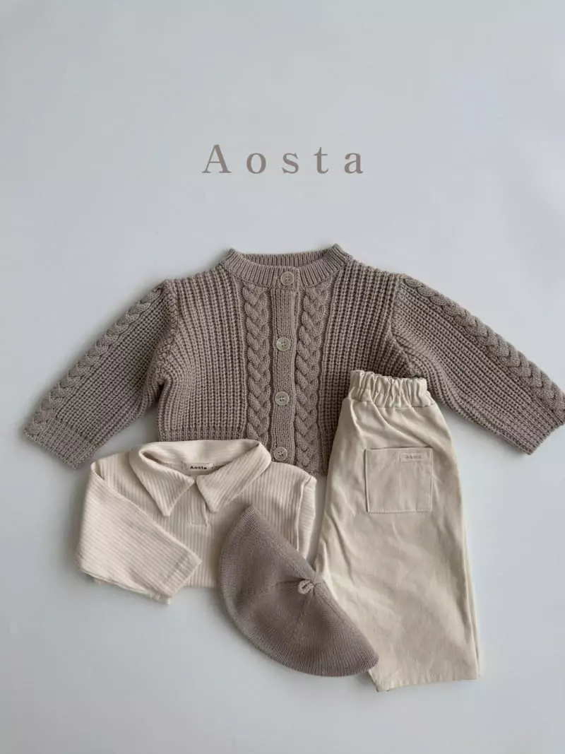 Aosta - Korean Children Fashion - #prettylittlegirls - Knit Cardigan - 8