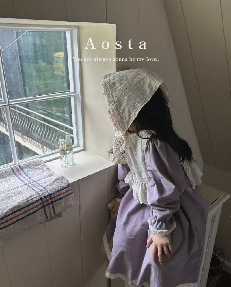 Aosta - Korean Children Fashion - #prettylittlegirls - Lace Bonnet - 4