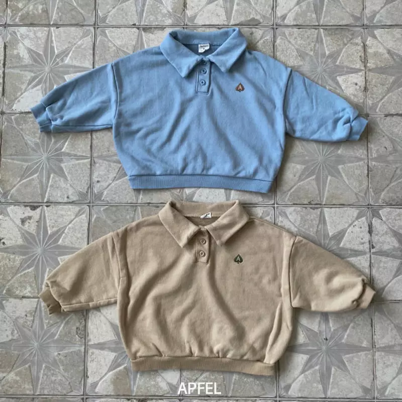 Apfel - Korean Children Fashion - #fashionkids - Williim Collar Tee