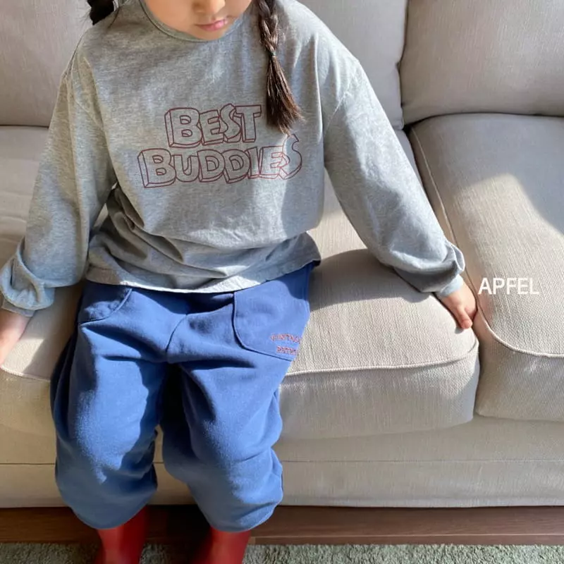 Apfel - Korean Children Fashion - #magicofchildhood - Best Long Tee - 3