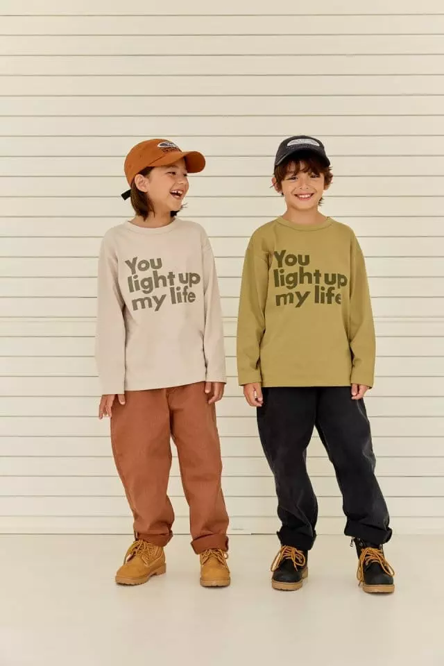 Apple Smile - Korean Children Fashion - #fashionkids - Light Up Tee - 2