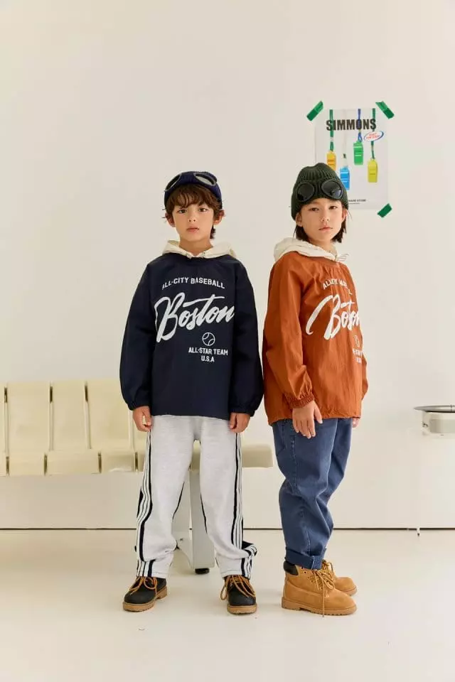 Apple Smile - Korean Children Fashion - #littlefashionista - Boston Hoody - 7
