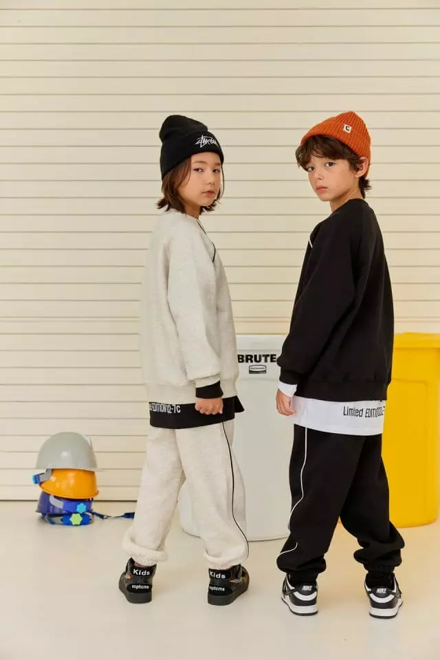 Apple Smile - Korean Children Fashion - #magicofchildhood - C Sweatshirt - 5