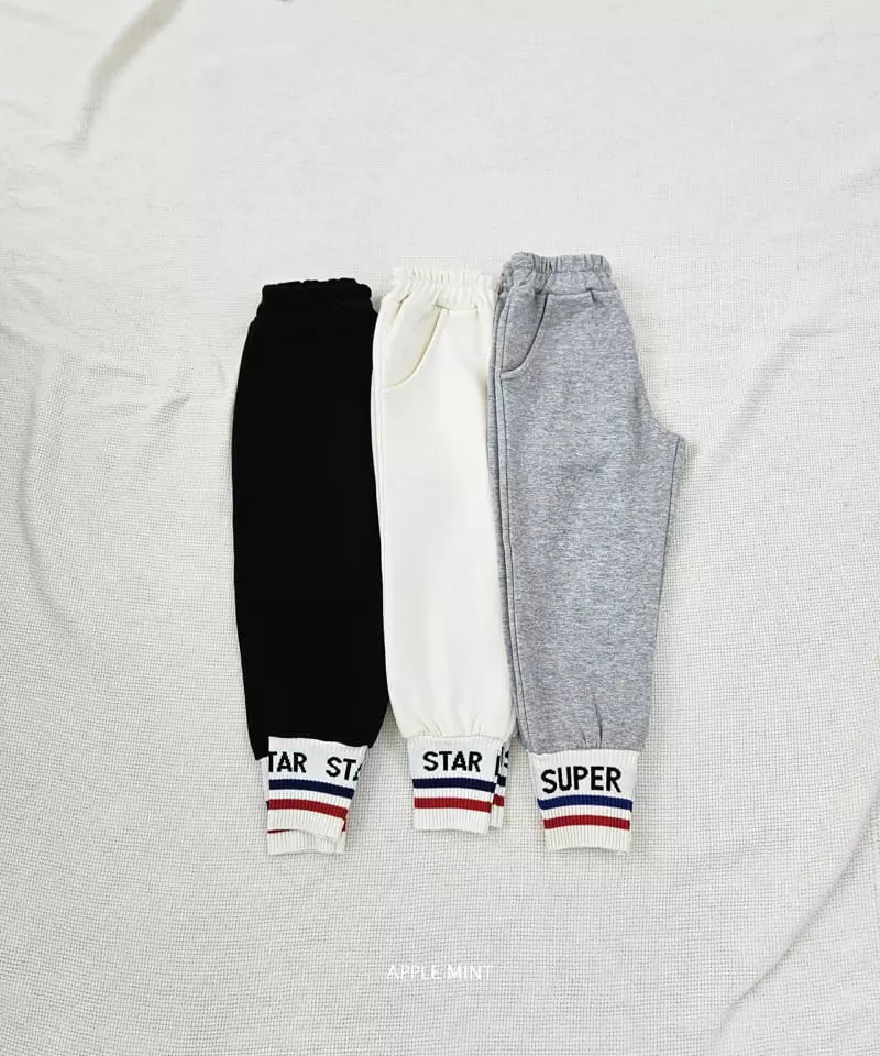 Applemint - Korean Children Fashion - #childofig - Starsi Piping Pants - 7