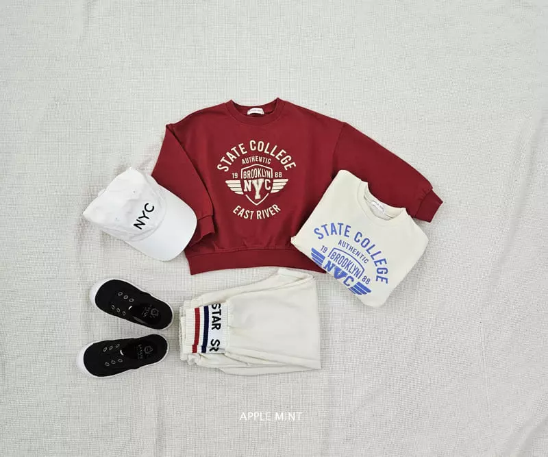 Applemint - Korean Children Fashion - #childofig - NYC Sweatshirt - 2