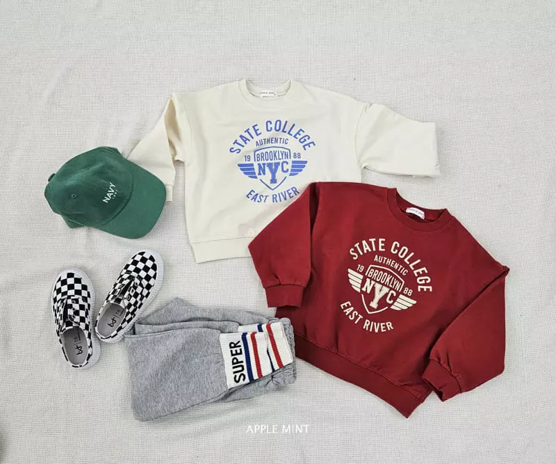 Applemint - Korean Children Fashion - #childrensboutique - NYC Sweatshirt - 3