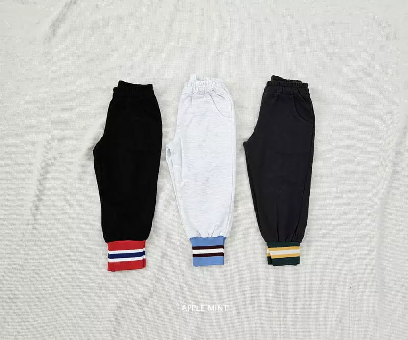 Applemint - Korean Children Fashion - #designkidswear - Color Piping Pants - 3