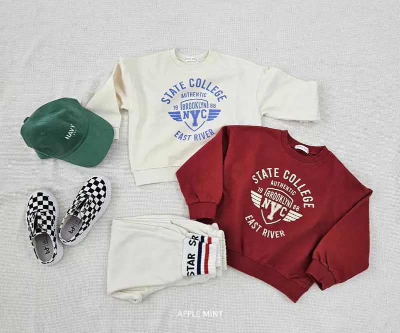 Applemint - Korean Children Fashion - #discoveringself - NYC Sweatshirt - 5