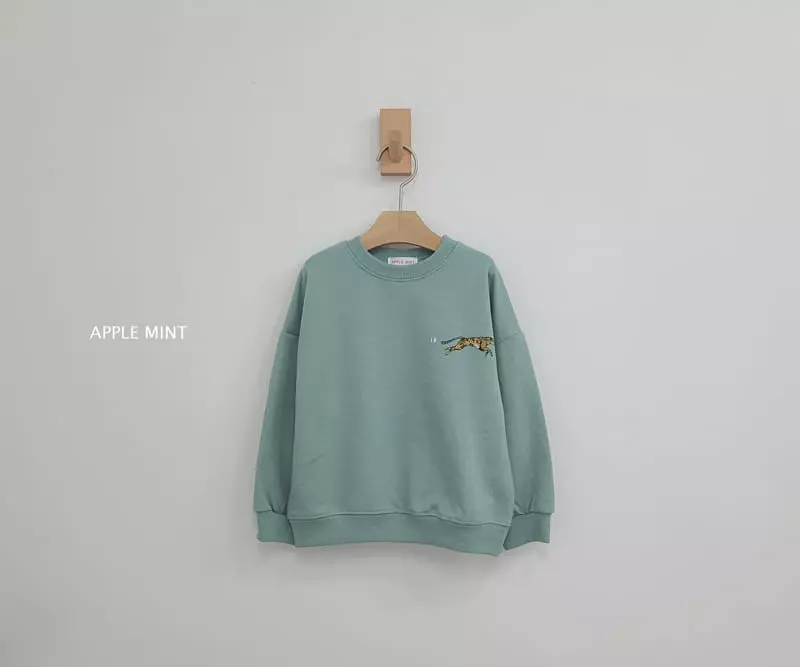 Applemint - Korean Children Fashion - #kidzfashiontrend - Cheetah Sweatshirt - 7