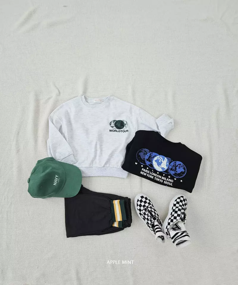 Applemint - Korean Children Fashion - #kidzfashiontrend - World Class Sweatshirt - 5