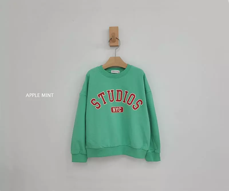 Applemint - Korean Children Fashion - #littlefashionista - Studio Sweatshirt - 8