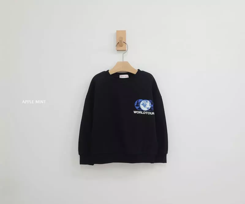 Applemint - Korean Children Fashion - #minifashionista - World Class Sweatshirt - 9