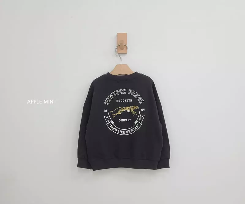Applemint - Korean Children Fashion - #prettylittlegirls - Cheetah Sweatshirt - 12
