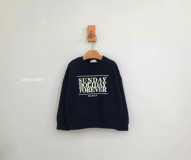 Applemint - Korean Children Fashion - #toddlerclothing - Sunday Sweatshirt - 8