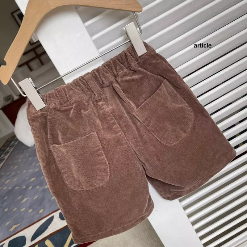 Article - Korean Children Fashion - #childofig - Caramel Shorts - 2