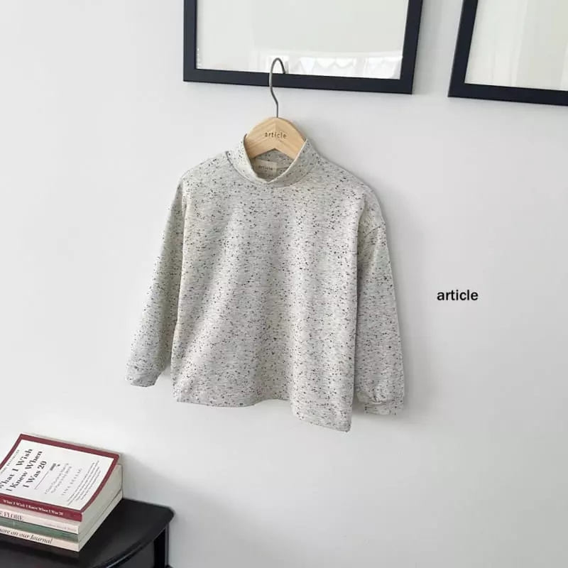 Article - Korean Children Fashion - #discoveringself - Donur Hlaf Turtleneck Tee - 7