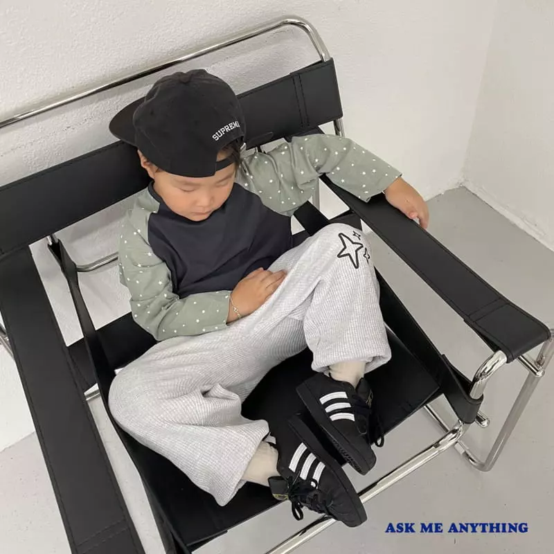 Ask Me Anything - Korean Children Fashion - #kidsshorts - Stom Tee - 11