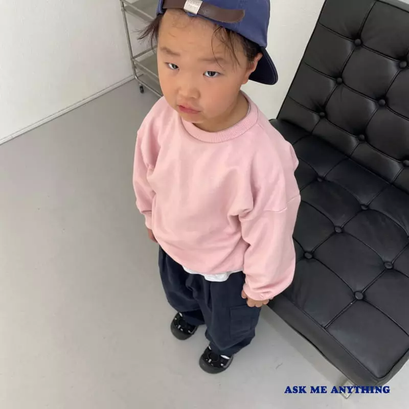 Ask Me Anything - Korean Children Fashion - #stylishchildhood - Pocket Sweatshirt - 3