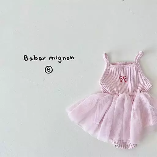 Babar Mignon - Korean Baby Fashion - #babyboutique - Lovely One-piece - 6