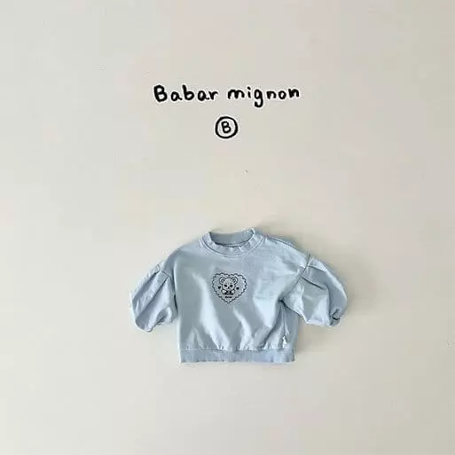 Babar Mignon - Korean Baby Fashion - #smilingbaby - Cuty Bear Tee - 4